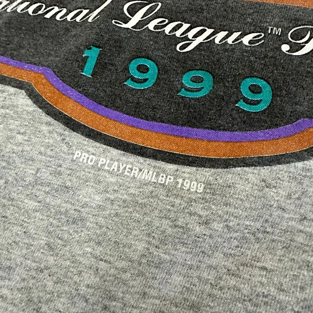 Vintage  Arizona Diamondbacks Western Division Champions T-Shirt Men XL 1999 - Picture 4 of 11